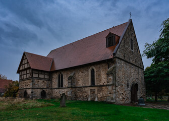 Fototapeta na wymiar Jetenburger Kirche Bückeburg