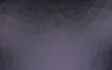 Obraz premium Dark Purple vector abstract polygonal layout.