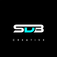 SDB Letter Initial Logo Design Template Vector Illustration	
