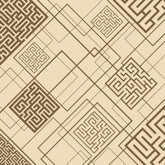 maze background illustration