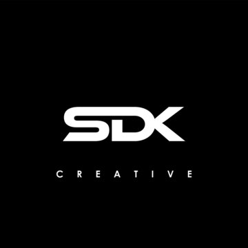 SDK Letter Initial Logo Design Template Vector Illustration	
