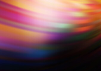 Obraz premium Dark Pink, Yellow vector glossy bokeh pattern.