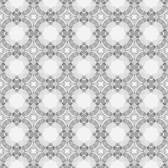 Mosaic seamless pattern. Black and white 