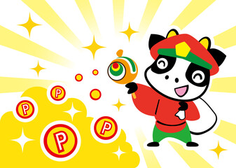 丑の大黒様　ざくざくポイント