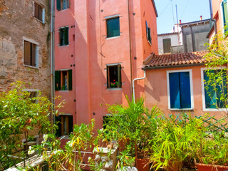 Fototapeta na wymiar Venice, Italy - The old house