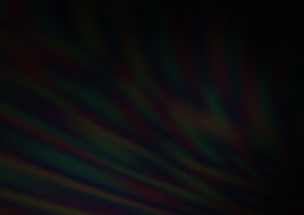 Dark Black vector abstract blurred background.