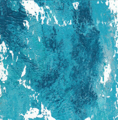 Various color graphics background. Acrylic paste on watercolor paper.