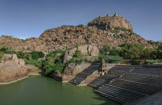 Gingee is famous for its Senji Fort on the cliff, a popular tourist attraction