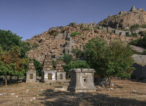 Gingee is famous for its Senji Fort on the cliff, a popular tourist attraction