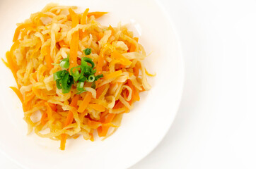 切り干し大根と人参のさっと煮