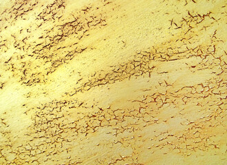 cracked gold painting background