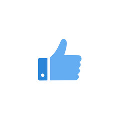 Like icon vector. hand like, hand thumb up icon