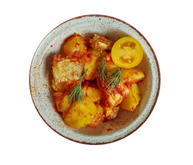 Italian  Baccala con patate