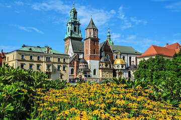 royal castle in Cracow, Poland