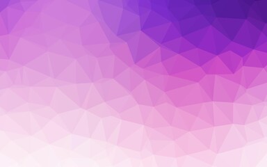 Light Pink, Blue vector polygonal pattern.
