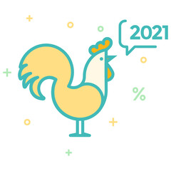 Hen Bird Animal Cock Background 2021