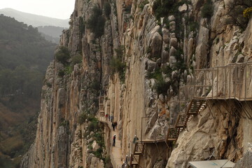 Grandioso acantilado en el sur de España