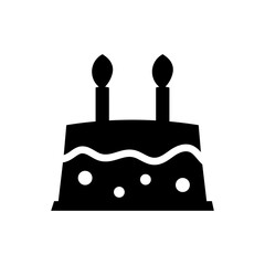Party cake icon