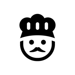 Obraz premium Cooking chef icon