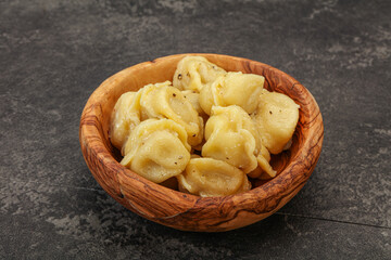 Dumplings with meat and spices