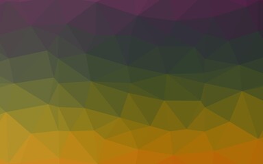 Obraz premium Dark Multicolor, Rainbow vector abstract mosaic background.