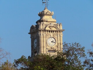 clock tower in the city