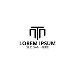 Creative, Modern and Unique T Letter Logo Design Vector Template