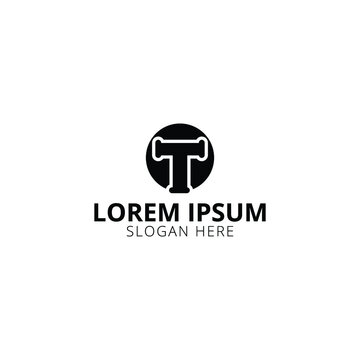 Creative, Modern and Unique T Letter Logo Design Vector Template