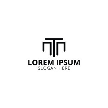 Creative, Modern and Unique T Letter Logo Design Vector Template