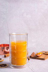 a hot drink of curcuma, Golden milk