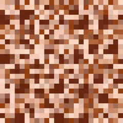 abstract seamless pattern, texture, pixels, white, brown, coffee, cocoa, warm, calm, squares, spots, stained glass, broken glass, shards, mosaic, geometry, pixels, interior, floor, tile, wall, paper, 