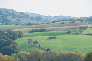 Naklejka premium Paysage du Pays Basque