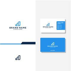 Letter L and I square logo designs business card