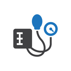 Blood pressure cuff kit icon