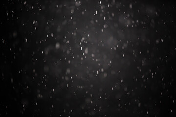 Fototapeta premium rain drops falling to the ground on a rainy day