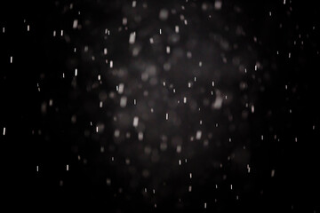 rain drops falling to the ground on a rainy day