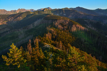 Tatra Mountains in Poland, Beautiful landscape
