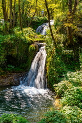 Gostilje waterfall at Zlatibor mountain in Serbia