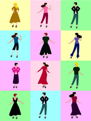 Girl - Woman - Female - Lady - Madam - Senora - Gentlewoman