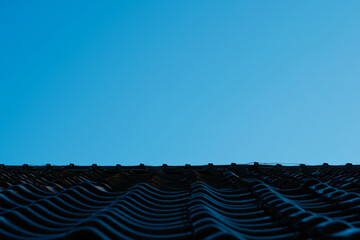 Fototapeta premium 瓦と空