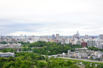 Fototapeta na wymiar 仙台市の風景