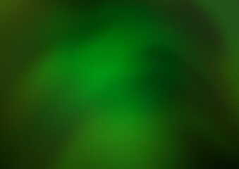 Light Green vector abstract bokeh pattern.