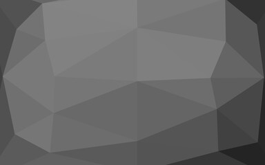 Fototapeta premium Light Silver, Gray vector triangle mosaic template.