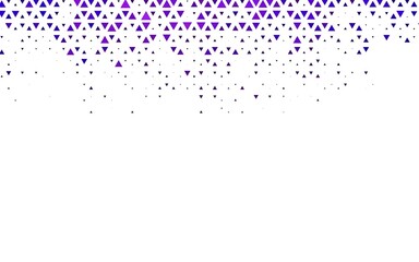 Light Purple vector cover in polygonal style.