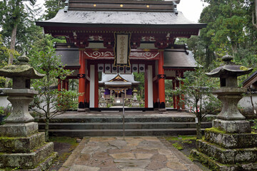 Obraz premium 宇奈岐日女神社「神門」