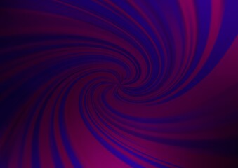 Dark Purple vector blurred bright pattern.
