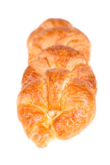 Row of croissants
