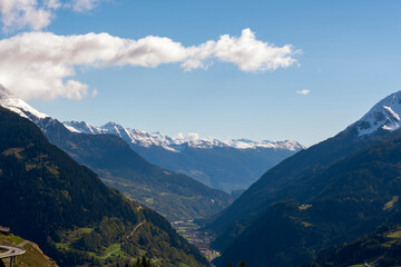 Naklejka premium Bellinzona, Ticino, Switzerland