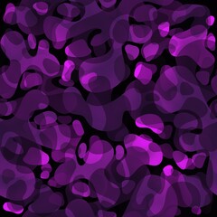 Abstract background. Camouflage. Liquid drops. Overflowing spots.