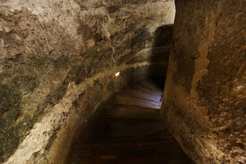 Well of San Patrizio in the city of Orvieto in Italy